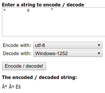 Bashing Data Mojibake Detective Work