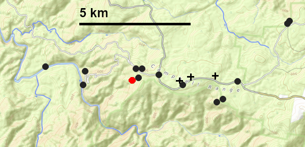 West Takone sites